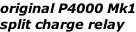 original P4000 Mk1 split charge relay